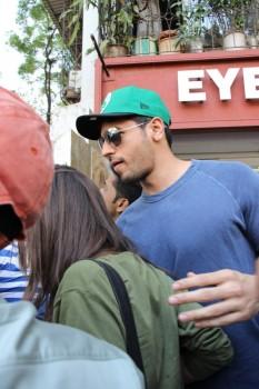 Bollywood actor Sidharth Malhotra takes Alia Bhatt out on a lunch date.