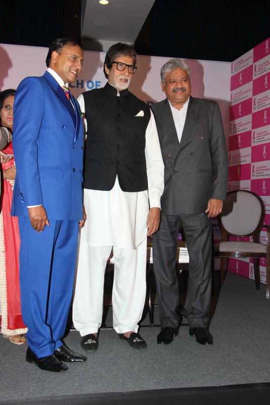 Bollywood actor Amitabh Bachchan launches World 1st Mobile App Abc of Breast Health. Amitabh Bachchan,Breast Health,World 1st Mobile App Abc of Breast Health,Amitabh Bachchan pics,Amitabh Bachchan images,Amitabh Bachchan photos,Amitabh Bachchan stills,Amitabh Bachchan pictures