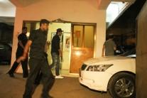 Bollywood actor Ranbir Kapoor spotted at Vidhu Vinod Chopra house.