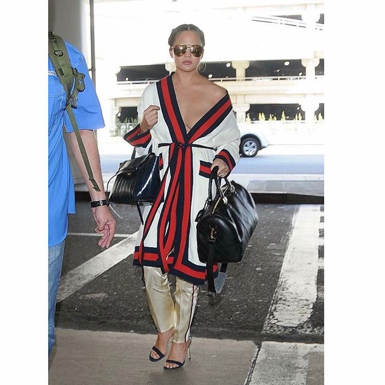 Hollywood actress Chrissy Teigen suffers wardrobe malfunction in Gucci outfit. Chrissy Teigen suffers wardrobe malfunction,Chrissy Teigen wardrobe malfunction,wardrobe malfunction,Chrissy Teigen,Chrissy Teigen hot pics,Chrissy Teigen hot images,Chrissy Teigen hot photos,Chrissy Teigen hot stills,Chrissy Teigen hot pictures