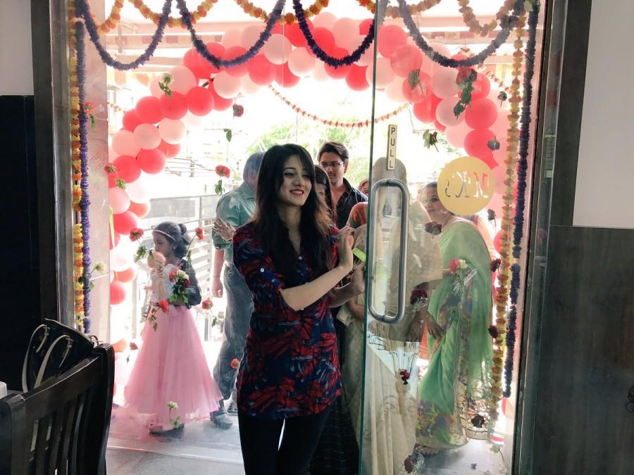 Harshika Poonacha,actress Harshika Poonacha,Hyderabadi Biryani Restaurant,Hyderabadi Biryani Restaurant in Bangalore,Harshika Poonacha pics,Harshika Poonacha images,Harshika Poonacha photos,Harshika Poonacha stills,Harshika Poonacha pictures