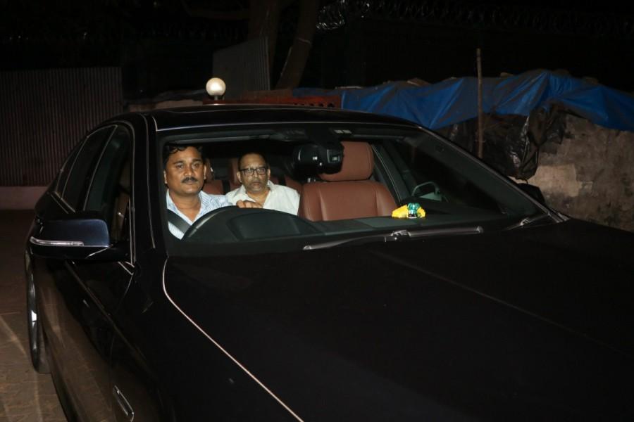 Tina Ambani, former Bollywood actor and wife of Anil Ambani, Chairman, Reliance Group and Kokilaben Ambani arrive at the residence of Aishwarya Rai to pay their condolence on the demise of her father, Krishnaraj Rai in Mumbai, India on March 19, 2017. Tina Ambani,JP Dutta,Bindiya Goswami,Aishwarya Rai,Aishwarya Rai Bachchan,Aishwarya Rai father,aishwarya rai father died,aishwarya rai father dead