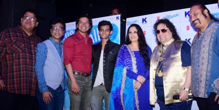 Bappi Lahiri, Gracy Singh, Ranvir Shorey, Shaan, Lesle Lewis, Director Suman Ganguli, Yatharth Ratnum, Producer Raujesh Jain & many others were spotted at the music launch of the film Blue Mountains to release on 7th April 2017.