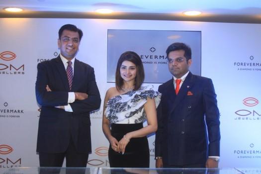 Bollywood actress Prachi Desai launches Forevermark Jewellery collection in Mumbai on March 21, 2017.
