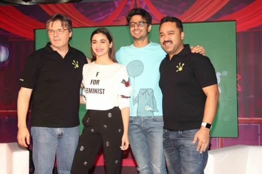 Bollywood actress Alia Bhatt during the launch of Life Sim Experiential Game in Mumbai on March 21, 2017.