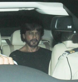 Bollywood actor Shah Rukh Khan spotted at Phillauri special screening.