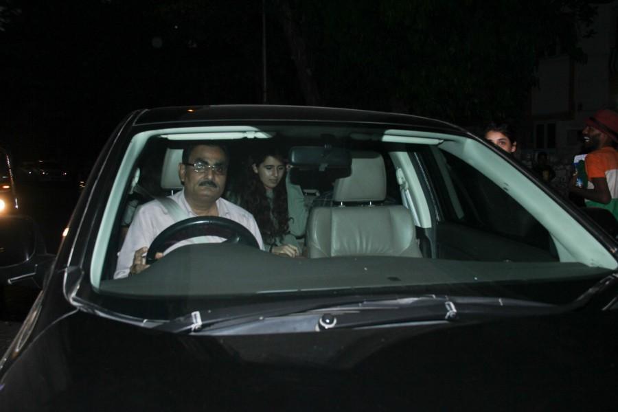 Bollywood actor Akshay Kumar and Twinkle Khanna's son Aarav Bhatia was spotted outside a theatre with his friends in Mumbai on March 22, 2017. Akshay Kumar,Akshay Kumar son,Aarav Bhatia,Aarav Bhatia with friends,Twinkle Khanna,Twinkle Khanna son,Akshay Kumar pics,Akshay Kumar images,Akshay Kumar photos,Akshay Kumar stills,Akshay Kumar pictures