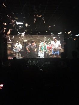 Actor Pawan Kalyan fans celebrate Katamarayudu movie release.