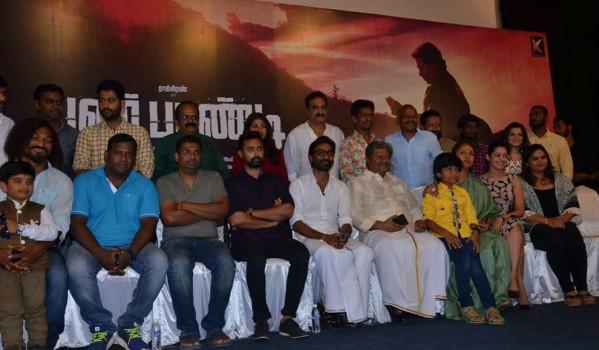 Tamil movie Power Paandi press meet held at Chennai. Celebs like Dhanush, Rajkiran, Revathi, Prasanna, Chaya Singh, Robo Shankar, Stunt Silva, Sentrayan, Vidyullekha Raman, Sean Roldan, Subramaniam Siva, Prasanna GK, Velraj, Dhivyadharshini (DD) and others graced the event.