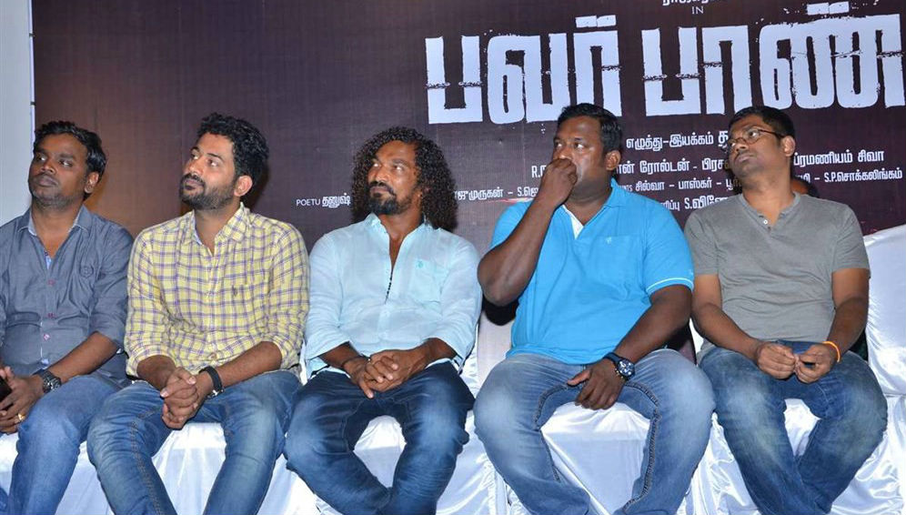 Tamil movie Power Paandi press meet held at Chennai. Celebs like Dhanush, Rajkiran, Revathi, Prasanna, Chaya Singh, Robo Shankar, Stunt Silva, Sentrayan, Vidyullekha Raman, Sean Roldan, Subramaniam Siva, Prasanna GK, Velraj, Dhivyadharshini (DD) and others graced the event. Dhanush,Rajkiran,Revathi,Prasanna,Chaya Singh,Robo Shankar,Stunt Silva,Sentrayan,Power Paandi,Power Paandi press meet,Power Paandi press meet pics,Power Paandi press meet images,Power Paandi press meet photos,Power Paandi press meet stills,Power Paandi pr