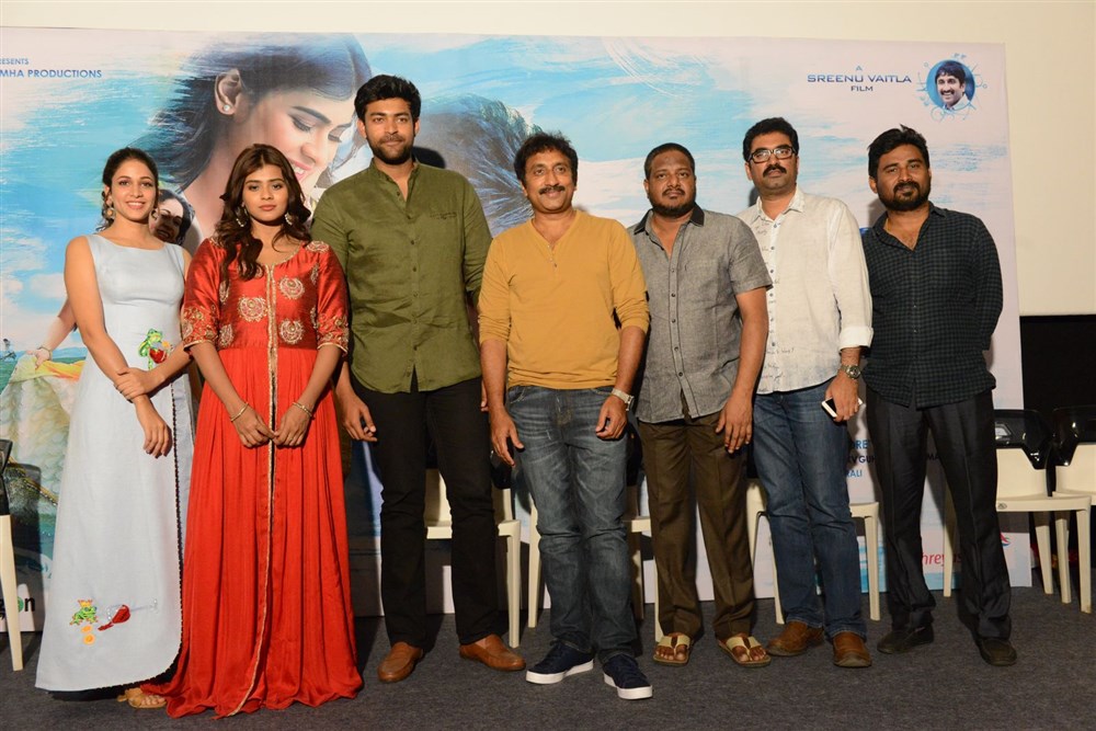 Telugu movie Mister trailer launch event held at Hyderabad. Celebs like Varun Tej, Hebah Patel, Lavanya Tripathi, Nallamalupu Bujji, Srinu Vaitla, Manjusha, Tagore Madhu and others graced the event. Varun Tej,Hebah Patel,Lavanya Tripathi,Nallamalupu Bujji,Srinu Vaitla,Manjusha,Tagore Madhu,Mister trailer launch,Mister trailer,Mister trailer launch pics,Mister trailer launch images,Mister trailer launch photos,Mister trailer launch stills,Mister trail
