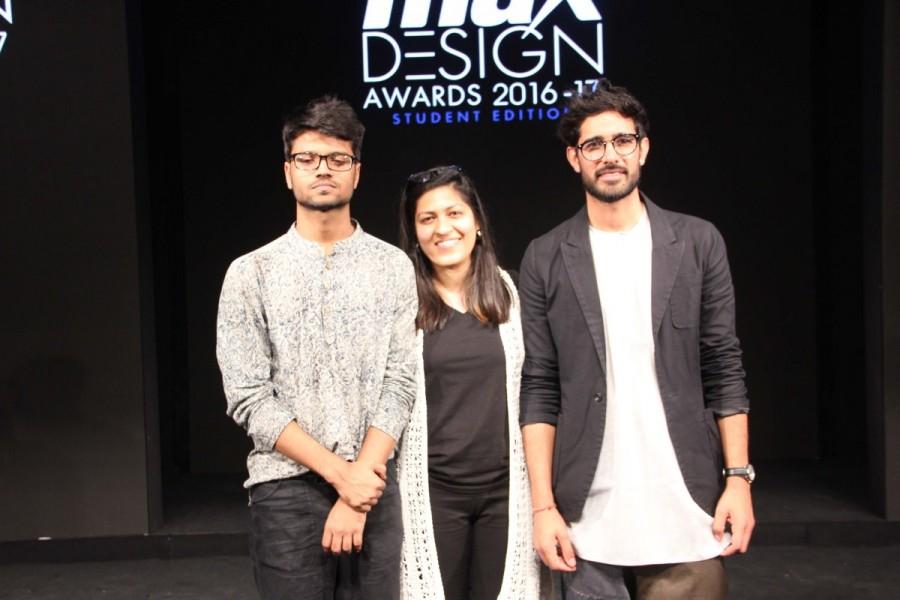 Fashion designers Nachiket Barve, Priyadarshini Rao, Varun Bahl, Vasanth Kumar, Executive Director, Max Fashion India and Fashion designer Kamakshi Kaul spotted during the grand finale of Max Design Awards 2016-17, in Mumbai on March 23, 2017. Nachiket Barve,Priyadarshini Rao,Varun Bahl,Vasanth Kumar,Executive Director,Max Fashion India,Fashion designer Kamakshi Kaul,Max Design Awards 2016-17,Max Design Awards