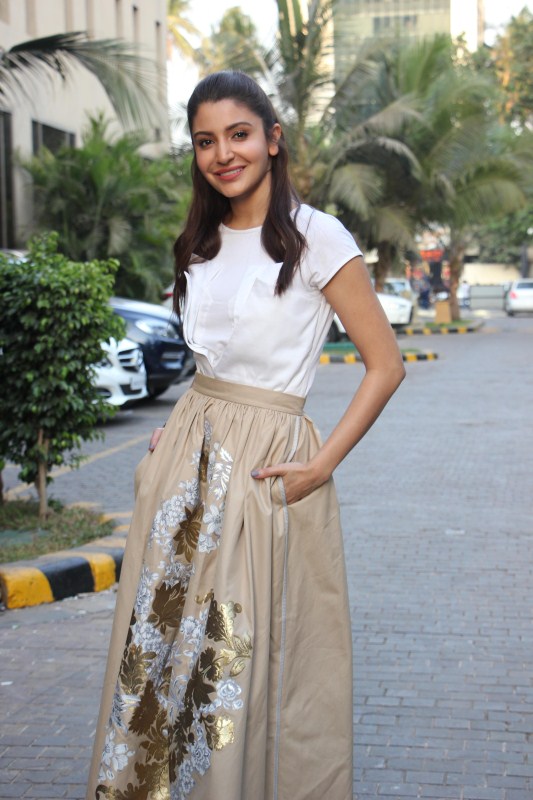 Bollywood actress Anushka Sharma at the promotional event of Phillauri. Phillauri,Phillauri promotion,Phillauri movie promotion,Phillauri promotion pics,Phillauri promotion images,Phillauri promotion stills,Phillauri promotion pictures,Anushka Sharma,Anushka Sharma pics,Anushka Sharma images,Anushka Sharma photos,Anushka Shar