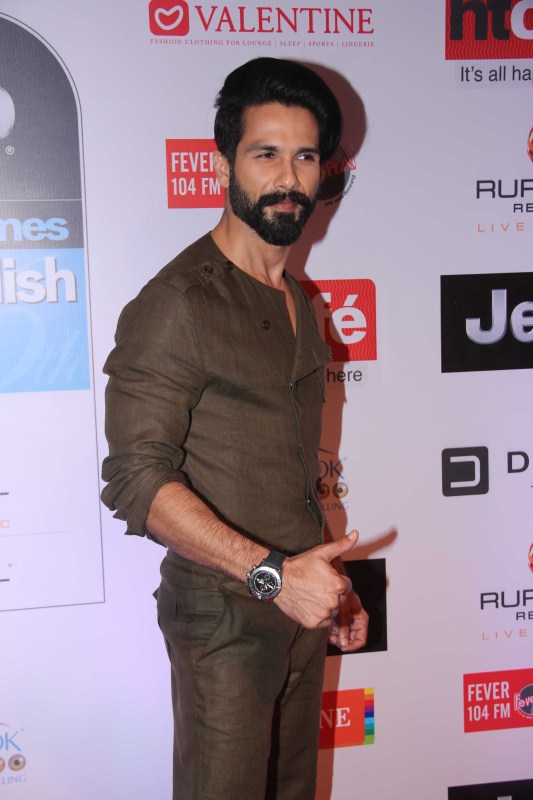 Bollywood actors Shahid Kapoor spotted during the HT Most Stylish Awards in Mumbai on March 24, 2017. Shahid Kapoor and Tapsee Pannu,Shahid Kapoor,Tapsee Pannu,Tapsee Pannu at HT Most Stylish Awards 2017,Tapsee Pannu at HT Most Stylish Awards,Shahid Kapoor at HT Most Stylish Awards 2017,Shahid Kapoor at HT Most Stylish Awards