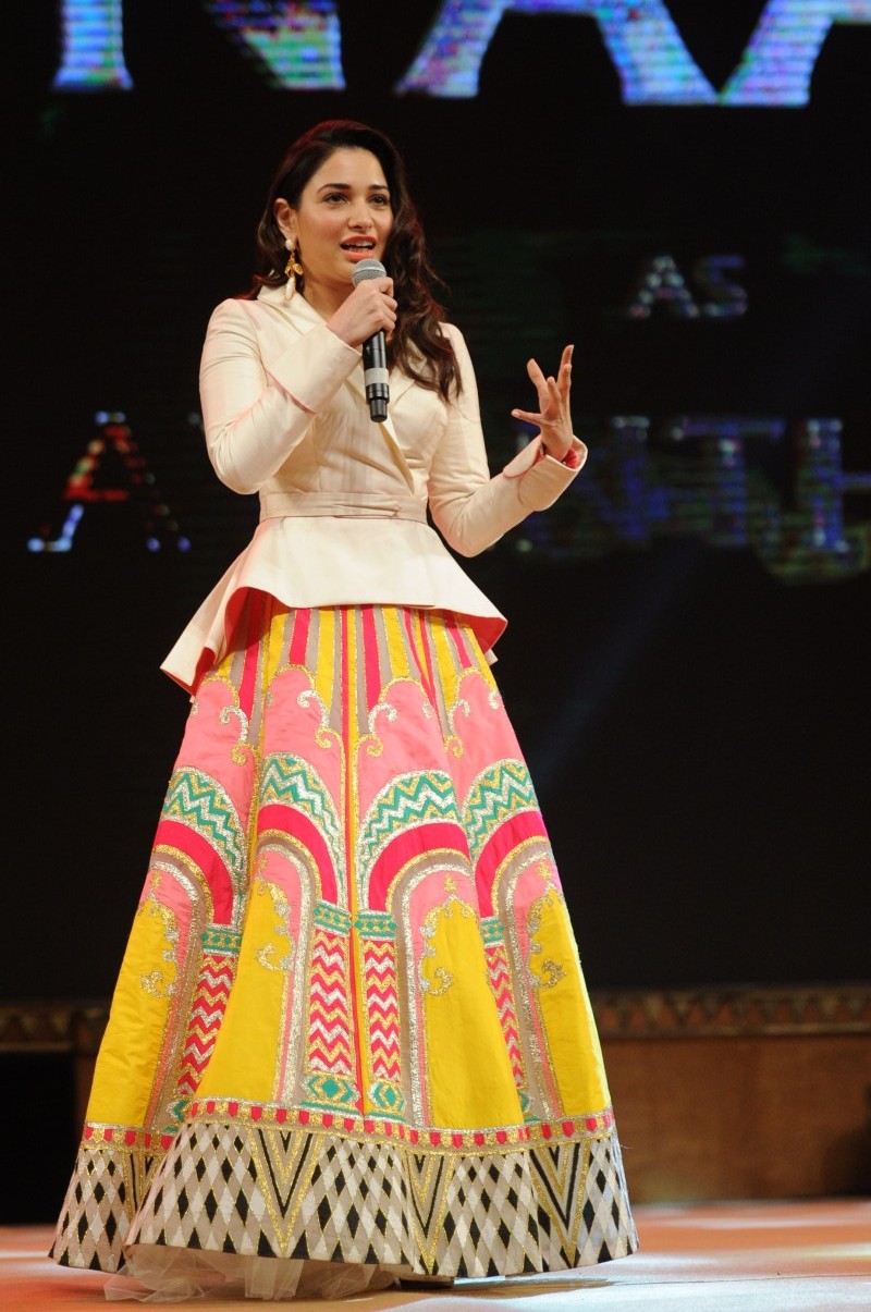 Baahubali 2: The Conclusion movie Pre Release event held at Ramoji Film City in Hyderabad. South Indian actress Tamannaah Bhatia spotted suring the event. Tamannaah Bhatia,Tamannaah,actress Tamannaah Bhatia,Tamannaah Bhatia at Baahubali 2 movie pre-release event,Tamannaah Bhatia Baahubali 2,Baahubali 2 movie pre-release event,Tamannaah Bhatia at Baahubali 2 pre-release event,Baahubali 2 pre-release event pi