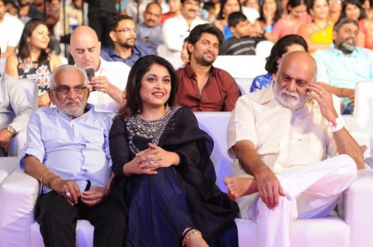 South Indian actress Ramya Krishnan spotted at Baahubali 2 pre-release event.
