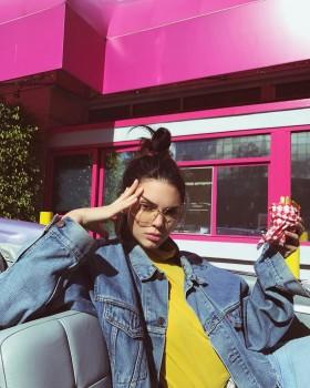 Hollywood actress Kendall Jenner's latest Instagram photos.