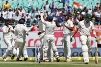 India bowled out Australia for 137 in their second innings to set a 106-run target for clinching the final cricket Test match -- and the four-match series -- here on Monday, the third day of their ongoing encounter.
