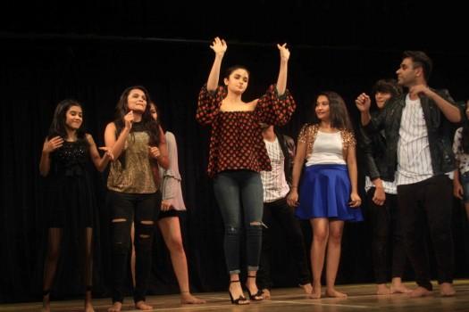 Bollywood Actress Alia Bhatt spotted at Dance Academy programme in Mumbai on March 25, 2017.