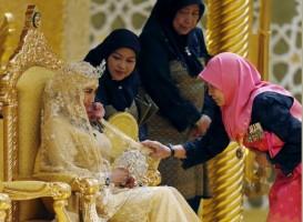 Sultan of brunei wedding,Wedding photos,Sultan of brunei son's wedding,Abdul malik wedding photos,Abdul malik wife name,lavish wedding photos