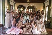Hollywood actress Rachel Bilson looks stunning in white gown at friend's wedding.