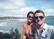 Bollywood actress Bruna Abdullah flaunts slim, curvy frame on Brazilian holiday.