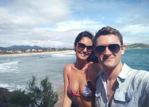 Bollywood actress Bruna Abdullah flaunts slim, curvy frame on Brazilian holiday.