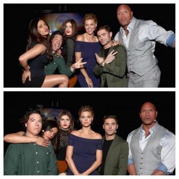 Celebs like Dwayne Johnson, Priyanka Chopra and other Baywatch team members at CinemaCon.
