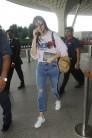 Bollywood actress Anushka Sharma spotted at Mumbai airport.