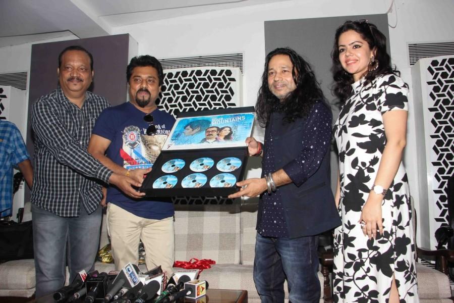 Bollywood singer Kailash Kher spotted during the song launch of 'Vote do' for film Blue Mountains in Mumbai on March 29, 2017. Song launch of Vote,singer Kailash Kher,Kailash Kher,Bollywood singer Kailash Kher,Vote do,Vote do song,Vote do song launch,Vote do song launch pics,Vote do song launch images,Vote do song launch photos,Vote do song launch stills,Vote do song launch pictu