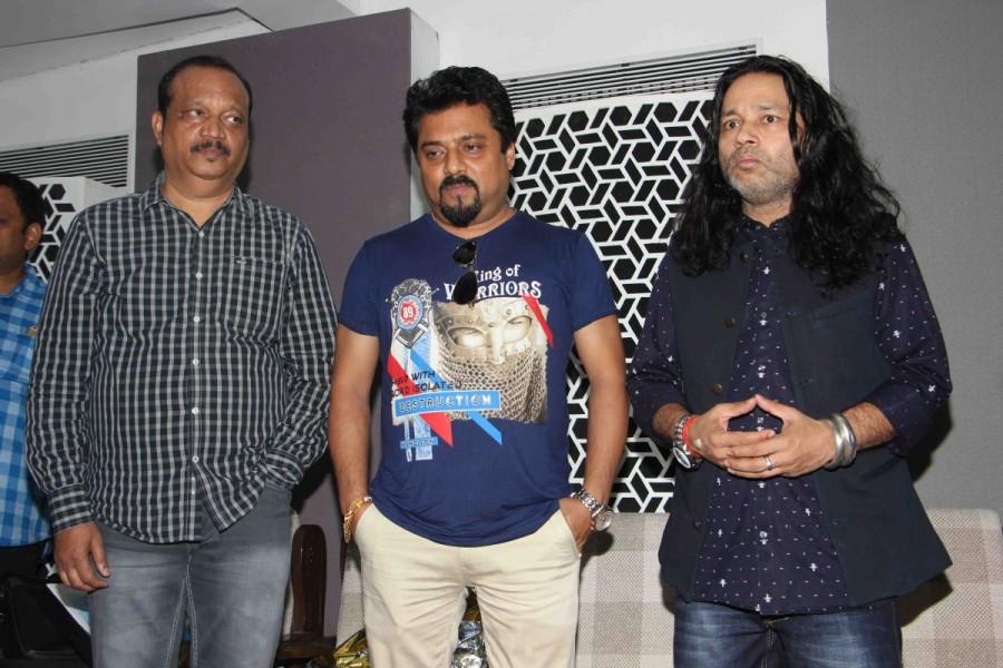 Bollywood singer Kailash Kher spotted during the song launch of 'Vote do' for film Blue Mountains in Mumbai on March 29, 2017. Song launch of Vote,singer Kailash Kher,Kailash Kher,Bollywood singer Kailash Kher,Vote do,Vote do song,Vote do song launch,Vote do song launch pics,Vote do song launch images,Vote do song launch photos,Vote do song launch stills,Vote do song launch pictu