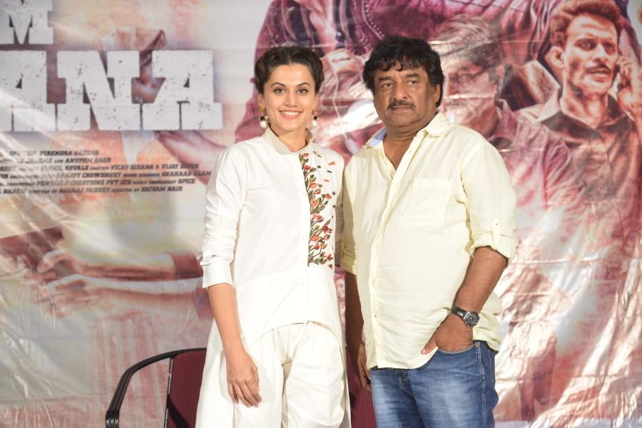 Bollywood movie Naam Shabana press Meet held at Hyderabad. Celebs like Taapsee Pannu and others graced the event. Taapsee Pannu,actress Taapsee Pannu,Taapsee Pannu at Naam Shabana press meet,Naam Shabana press meet,Naam Shabana press meet pics,Naam Shabana press meet images,Naam Shabana press meet photos,Naam Shabana press meet stills,Naam Shabana press meet pictures