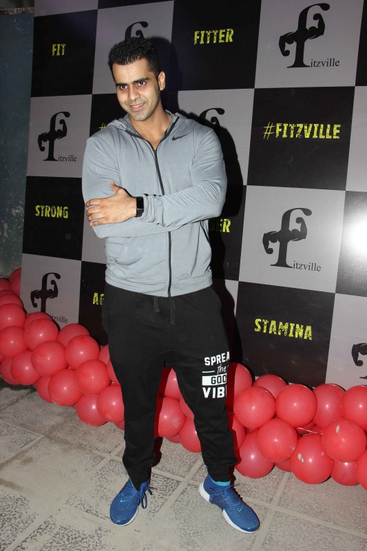 Aabid Hasan new gym launch Fitzville at Andheri in Mumbai on March 31, 2017. Aabid Hasan new gym launch,Aabid Hasan new gym,Aabid Hasan,Fitzville,Aabid Hasan new gym launch Fitzville