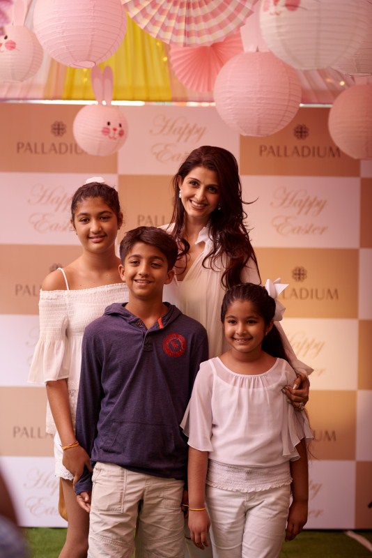 Palladium, one of India’s finest luxury retail destinations was the venue for a fun festive evening for children and mums, at the sixth edition of the much looked forward to Easter Party hosted by Nayantara Thacker, Pooja Advani and Payal Kilachand over the weekend. Easter party at Palladium,Easter party,Aditi Duggar,Pooja Advani,Akanksha Aggarwal,Easter party pics,Easter party images,Easter party stills,Easter party pictures