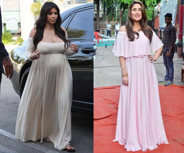 Did Kim Kardashian inspire Kareena Kapoor Khan's glamourous looks? Kim Kardashian,actress Kim Kardashian,Kim Kardashian style,Kim Kardashian fashion,Kim Kardashian glamourous looks,Kareena Kapoor Khan,Kareena Kapoor Khan pregnant