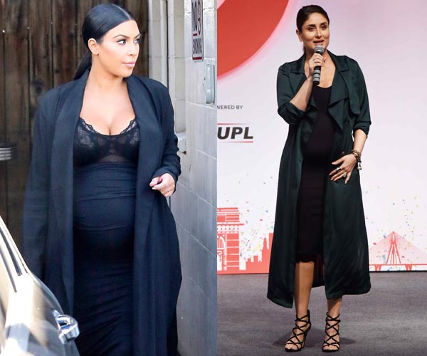 Did Kim Kardashian inspire Kareena Kapoor Khan's glamourous looks? Kim Kardashian,actress Kim Kardashian,Kim Kardashian style,Kim Kardashian fashion,Kim Kardashian glamourous looks,Kareena Kapoor Khan,Kareena Kapoor Khan pregnant