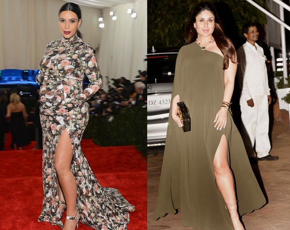 Did Kim Kardashian inspire Kareena Kapoor Khan's glamourous looks? Kim Kardashian,actress Kim Kardashian,Kim Kardashian style,Kim Kardashian fashion,Kim Kardashian glamourous looks,Kareena Kapoor Khan,Kareena Kapoor Khan pregnant