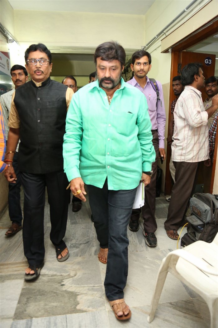 NTR, BN Reddy, Nagireddy, Chakrapani National film award & Raghupathi Venkaiah award announcement for 2012 & 2013 year. Celebs like Nandamuri Balakrishna, Murali Mohan graced the event. NTR,BN Reddy,Nagireddy,Chakrapani National film award,Raghupathi Venkaiah award,Nandamuri Balakrishna,Murali Mohan