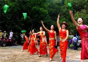 Water Splashing Festival in China,China Yunnan Dehon Water Sprinkling Festival,China Yunnan Dehon Water Sprinkling Festival celebrations