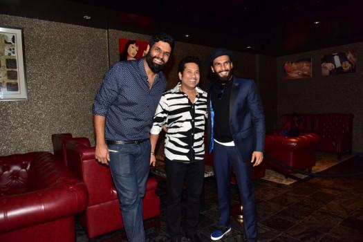 It was a memorable birthday party for Ravi Bhagchandka, the producer of the soon to be released film 'Sachin: A Billion Dreams ' about the legendary Sachin Tendulkar. The producer organized the party to bring in his 35th birthday and celebrate the wrapping of the film  on the maestro.