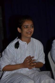 South Indian actress Akshara Hassan at Chandra Haasan Memorial Meet.