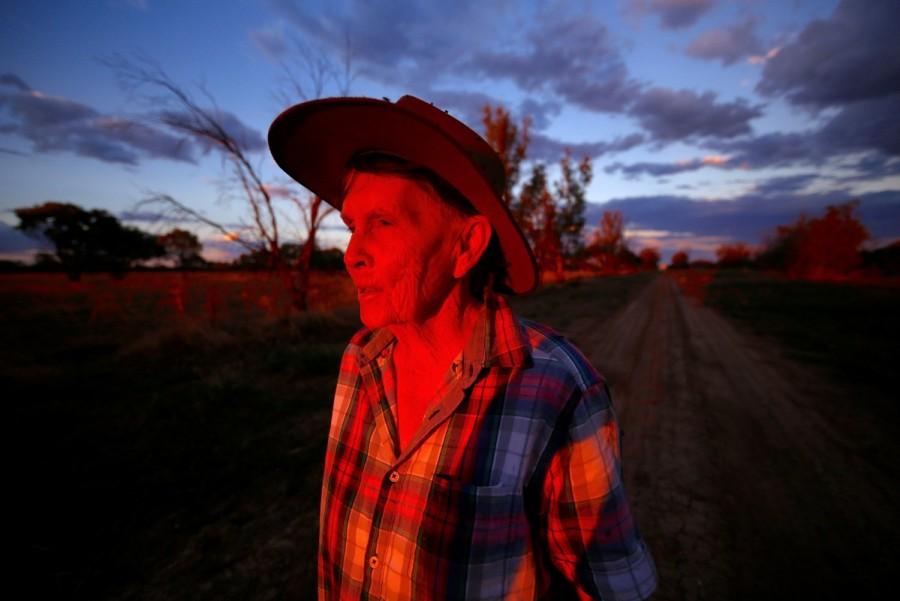 McKeown, aged 78, lives and works on her property mostly alone as her son is constantly travelling. She daily inspects the property and hand-feeds her cattle, writing poems in her spare time about her lonely life on the flat north-west plains. Solitary life,Australia,Australia Outback,May McKeown,remote Australia