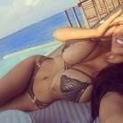 Hollywood actress Chloe Khan puts the play into Playboy.