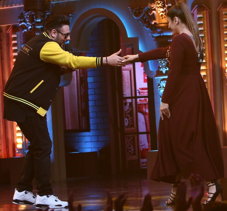 Do not miss the very entertaining Sabse Bada Kalakar every Saturday & Sunday, 8:00 on Sony Entertainment Television! Sabse Bada Kalakar,Rapper Badshah,Raveena Tandon,Sony Entertainment,kids acting reality show,kids reality show,reality show,Raveena Tandon on the sets of Sabse Bada Kalakar