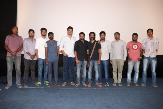 Joker movie National Award Press Meet event held in Chennai. Celebs like Guru Somasundaram, Raju Murugan, SR Prabhu, Sean Roldan and others graced the event.