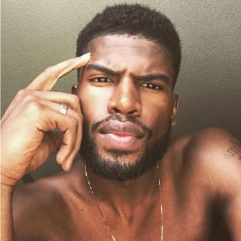 Broderick Hunter shows us why blush is the new black.