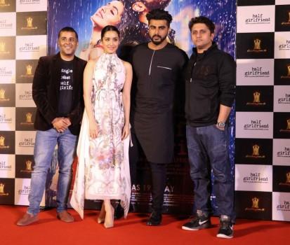 Bollywood actors Arjun Kapoor and Shraddha Kapoor at the trailer of his upcoming film 