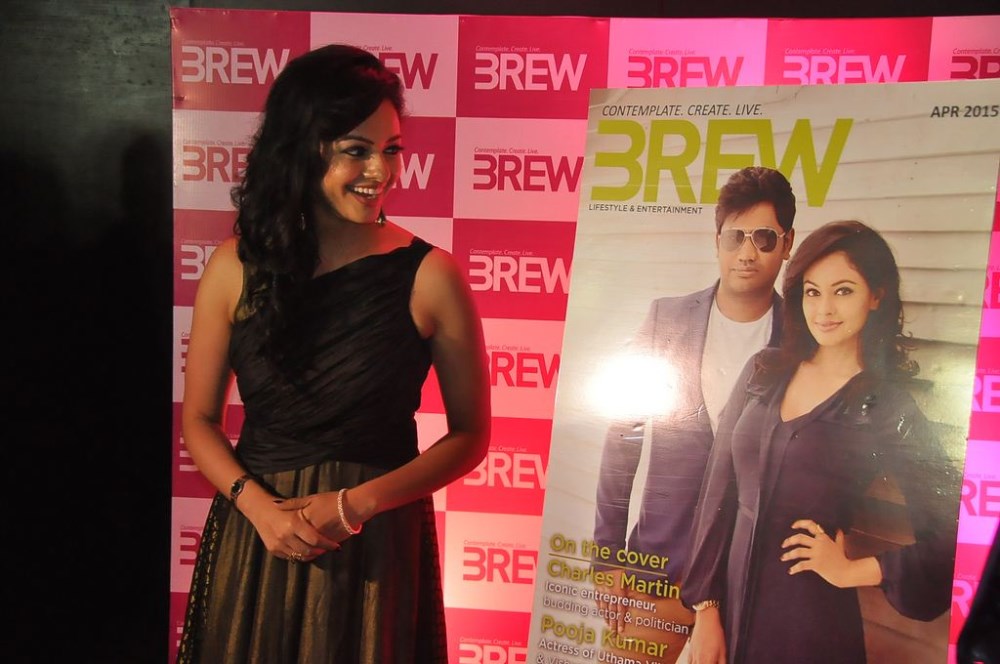 Pooja Kumar Launches BREW Magazine Pooja Kumar Launches BREW Magazine,BREW Magazine,Pooja Kumar,actress Pooja Kumar,Pooja Kumar latest pics,Pooja Kumar latest photos,Charles Martin