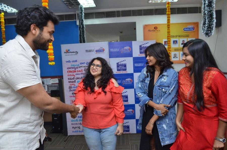 South Indian actor Varun Tej, Hebbah Patel promote Mister movie at Radio City in Hyderabad. Varun Tej,Hebbah Patel,Varun Tej and Hebbah Patel,Mister,Mister promotion,Mister movie promotion,Mister promotion pics,Mister promotion images,Mister promotion stills,Mister promotion pictures,Mister promotion photos