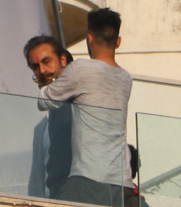 Actor Ranbir Kapoor, who will be seen essaying the role of Sanjay Dutt in a biopic on the thespian, says more than half the project is complete. Ranbir Kapoor,Ranbir Kapoor as Sanjay Dutt,Sanjay Dutt biopic,Actor Ranbir Kapoor,Ranbir Kapoor new look,Ranbir Kapoor look,Ranbir Kapoor new pics,Ranbir Kapoor new images,Ranbir Kapoor new photos,Ranbir Kapoor new stills,Ranbir Kapoor new pictures